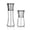 1 Set, variant on OIUR 1/2Pcs Pepper Grinder Visible Transparent Glass Ceramic Core Manual Grinder Sea Salt Powder Grinder Seasoning Bottle Jar