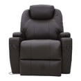 thumbnail image 2 of Sillón Reposet Reclinable Eléctrico Murcia|Vinipiel | Confort de Alta Tecnología | Masaje y USB | Color Café, 2 of 5