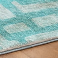 thumbnail image 5 of Addison Rugs Dream Shag Premium Machine Washable Transitional Contemporary Turquoise Runner Rug, 2'3" x 7'6", 5 of 8