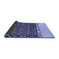 thumbnail image 2 of Ahgly Company Indoor Square Abstract Blue Modern Area Rugs, 3' Square, 2 of 4