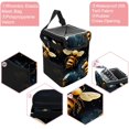thumbnail image 2 of Honeybee Foldable Car Trash Can with Lid, Leak-proof Mini Trash Can Hanging Storage Bag- Car Trash Bin for, 2 of 6