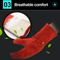 thumbnail image 3 of 1 Pair Anti Cut Soft Safety Wear Resistant Work BBQ Welding Glove Pruning Labor Protection ,Wide Use, 3 of 6