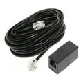 thumbnail image 5 of Telephone Cords with Wire Clips for Replacement Black PVC PP Material Adjustable Length, 5 of 8