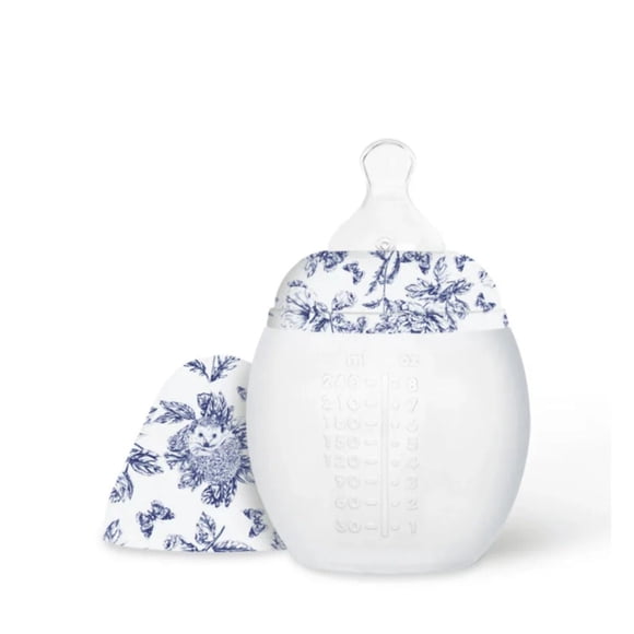 Biberón Élhée Tartine et Chocolat Toile de Jouy Blue 240 ml