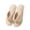 Beige, variant on CAIVO Women Indoor Thong Slippers Soft Sandals Non- Comfortable Summer Home Footwear Flip-flops House Shoes