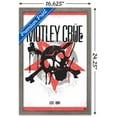 thumbnail image 3 of Motley Crue - Skull Wall Poster, 14.725" x 22.375" Framed, 3 of 5