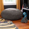 thumbnail image 2 of Jaxx Cocoon 4 Foot Bean Bag Chair and Crash Pad, Charcoal, 2 of 7