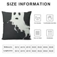 thumbnail image 5 of PRATYUS Halloween Decor Pillow Cover,Square Decorative Cute Ghost Pillow Cover for Halloween Style Decor,Cover Only 20x20in, 5 of 5