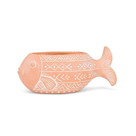 Set of 12 Small Long Fish Planter