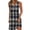#025-Multicolor, variant on TaTaai Women Casual Loose V-Neck Sleeveless Short Dress Retro Print Fashion Dress Ladies Spring Summer Holiday Leisure Wear Lightweight Breathable No Fading Comfortable Gift