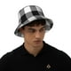 thumbnail image 4 of Balery White And Black Plaid Sombreros para el sol para hombre y mujer, sombrero de pescador con UPF 50+, 4 of 6