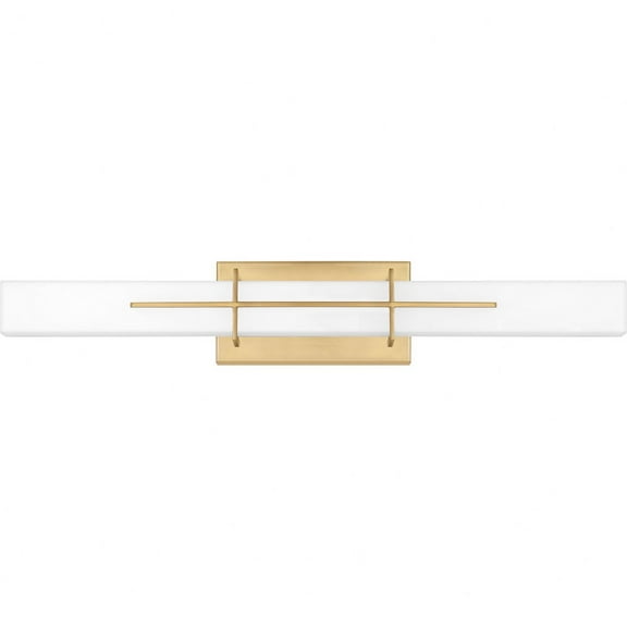 Gemini 1 - Light Aged Brass Brass Contemporary / Modern - LED Steel Wall Sconce