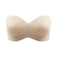 thumbnail image 6 of Strapless Comfort Wireless Bra with Slip Silicone Bandeau Bralette Tube Top, 6 of 8