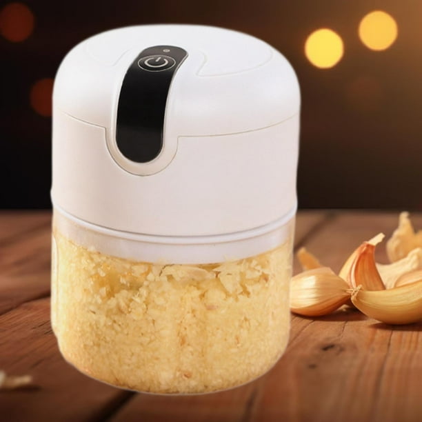 Mini ajo eléctrico Mastador de vegetales Recargables Cebollas recargables CHILI SHREDDER Food Masher para nueces vegetales ensalada chile