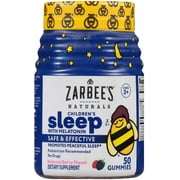 Zarbee's ZARBEES CHD SLP 1MG 50 GMM BRY 50 ea (Pack of 4)