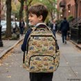 thumbnail image 6 of CHAQLIN Truck Design School Bag with Portable, Adjustable Padded Straps Featherweight 17 Inch Bookbag for Elementary Travel, 6 of 9