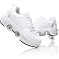 thumbnail image 1 of Chaussures de Patins à Roulettes Déformation Chaussures de Marche Automatiques avec Roue à Déformation à Double Rangée Chaussures de Patinage pour Adultes et Enfants, 1 of 5
