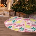 thumbnail image 5 of Sikiie Dinosaur Nativity Christmas Tree Skirt, Jesus Christian Winter Holiday Tree Mat Decoration(30-48IN), 5 of 6
