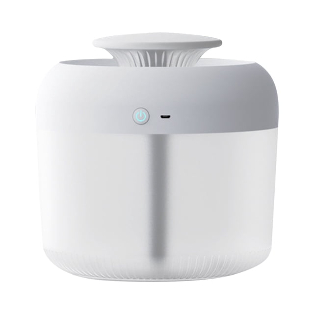 2.4L Cool Mist Humidifier Diffuser with 7-Color Night Light, Top-Fill Cool Mist Humidifier, Waterless, Auto-Off, Suitable for Bedrooms, USB-Powered Home Humidifier