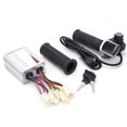 thumbnail image 2 of IWMango 36V 500W E Bike Scooter Brushed Motor Controller Kit LCD Display Panel Speed Turn Handlebar, 2 of 12