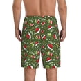 thumbnail image 4 of Lsque Christmas Hat sock Mens Sleep Pajama Shorts,Short Pajama Pants, Cotton Ultra-Soft Knit-3X-Large, 4 of 9