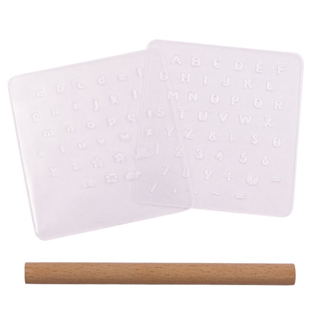 Estampado De Cuero 3 piezas de cuero estampado a mano golpe de cuero DIY para suministros de goma de papel