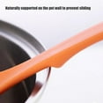 thumbnail image 6 of Cheers.US Slotted Spoon, Heatproof Skimmer Strainer Slotted Spoon, Seamless One-Piece Non-Stick Cooking Silicone Scoop Ladle with Ergonomic Handle for filter Vegetable, Pasta and More, 6 of 7