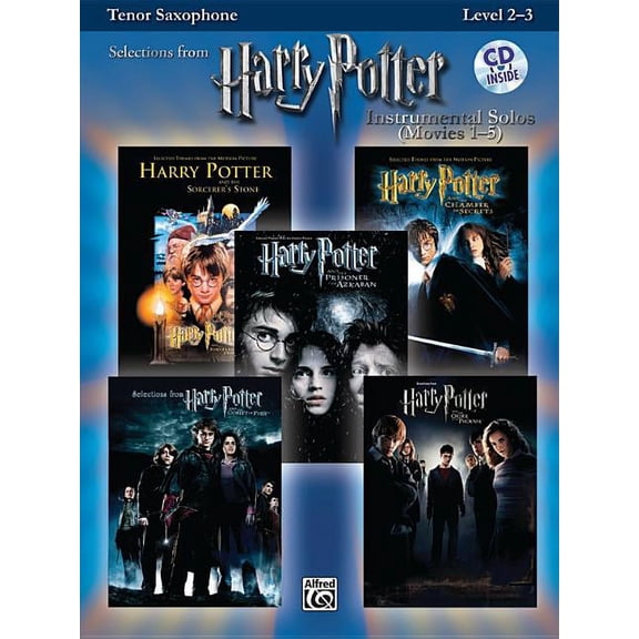 Pop Instrumental Solos: Harry Potter Instrumental Solos (Movies 1-5): Tenor Sax, Book & CD (Other)