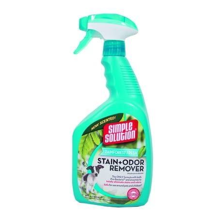 Bramton Company - Simple Solution Stain plus Odor Remover- Rainforest 32 Ounce - 13842