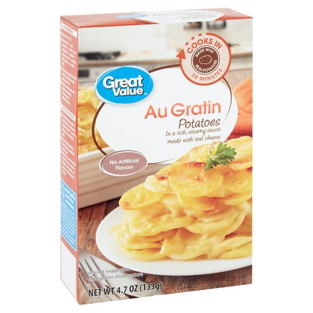 Great Value Au Gratin Potatoes, 4.7 oz (The Best Au Gratin Potatoes)