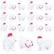 thumbnail image 1 of Christmas Bear Decoration Bear Miniature Landscape Decoration, 1 of 1