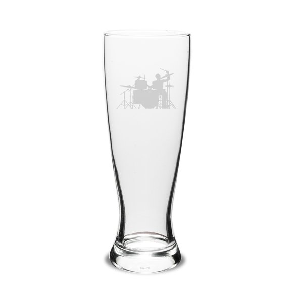 Drummer 23oz Deep Etched University Pilsner