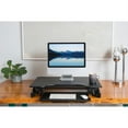 Lorell, LLR99983, Adjustable Desk Riser Plus, 1 Each, Black - Walmart.com