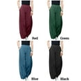 thumbnail image 5 of Hanerdun Women Wide Legs Pants Female Casual Trousers Baggy Bottom Green S, 5 of 5