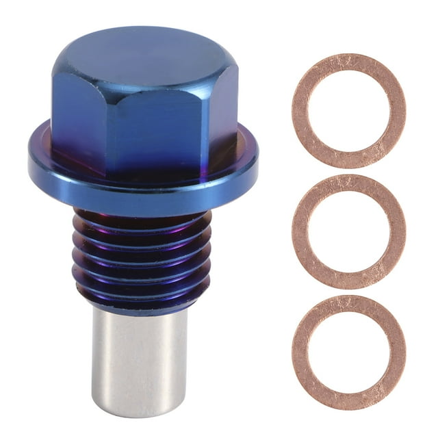 Bouchon de Vidange d'Huile, Simple à Utiliser Structure Solide Grande Praticité Confortable à Tenir Excellente Qualité pour l'Extérieur M12x1.25,M12x1.5,M12x1.75,M14x1.5