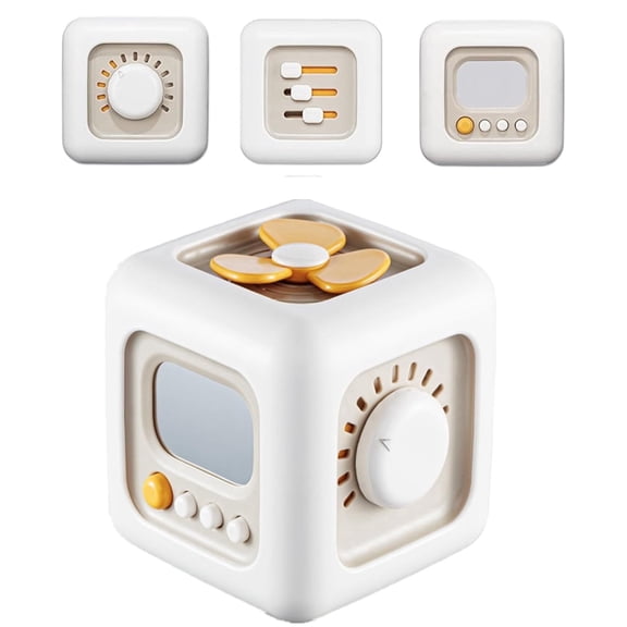 1PC Cube Tools Sensory Stress Relief & Brain Exercise Hexahedra, Educational Learning Gifts