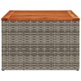 thumbnail image 3 of vidaXL Garden Table Grey and brown, 3 of 5