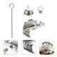 thumbnail image 5 of 1 Conjunto Acero inoxidable PET PETH Ceniza Ceniza Hueso Hueso Ceniza URN Colgante PET CESH AREKET, 5 of 5