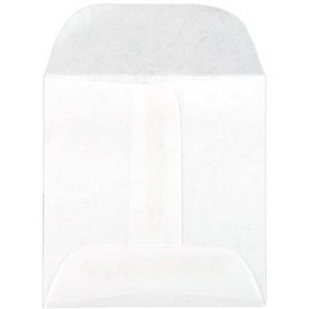 Lens Envelope (2 1/4 x 2 1/4) - 20lb. White (250 Qty.)