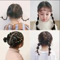 thumbnail image 3 of 500/1000/2000 Uds. Banda de goma desechable colorida para niñas, lazos para el cabello, diadema para niños, coleteros, bandas, accesorios para el cabello para niños, 3 of 5
