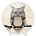 thumbnail image 3 of Acrylic Artsy Owl Perched on Tree Branch Cake Topper Party Decoration for Wedding Anniversary Birthday Graduation, 3 of 6