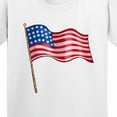 thumbnail image 4 of Inktastic American Flag Design Youth T-Shirt, 4 of 5