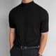 thumbnail image 1 of Playera Elvqul Caballero Casual Negro Manga Corta sin Estampado Cuello Redondo, 1 of 9