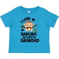 thumbnail image 3 of Inktastic Monkey I Love Hanging out with My Grandad Boys or Girls Toddler T-Shirt, 3 of 5