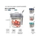 thumbnail image 4 of 4 Pack Overnight Oats Containers With Lids And Spoons, 12 Oz Glass Mason Overnight Oats Jars, 4 of 5