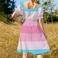 2024 suit women's summer dress wedding guest elegant Dress Flag Pride