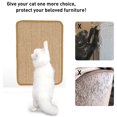 thumbnail image 3 of Cat Scratcher Mat, Natural Sisal Cat Scratch Mats, Horizontal Cat Floor Scratching Pad Rug , Protect Couch and Carpets, 3 of 7