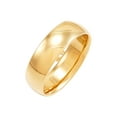 thumbnail image 3 of Women's Welry 6mm Wedding Band Ring in 10kt Yellow Gold, 3 of 4