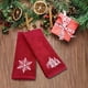 thumbnail image 1 of Adornos navideños, toallas navideñas de doble cara con lentejuelas bordadas, árbol de Navidad, copos de nieve, absorbentes de agua, regalo navideño, toallas de mano., 1 of 6