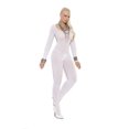 thumbnail image 6 of Opaque long sleeve bodystocking with open crotch., 6 of 6